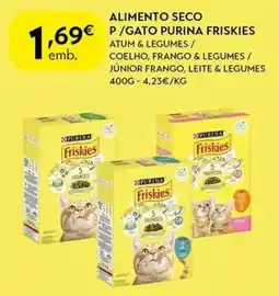 Spar Alimento seco p/gato purina friskies promoção
