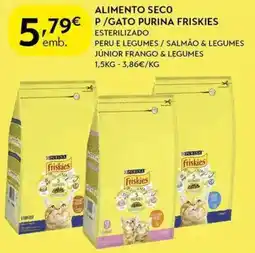 Spar Alimento seco p/gato purina friskies promoção