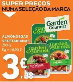 E.Leclerc Almondegas vegetarianas promoção