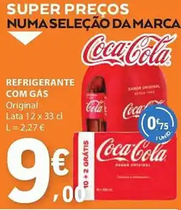 E.Leclerc Refrigerante com gas promoção