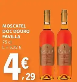 E.Leclerc Moscatel doc douro favilla promoção