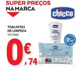 E.Leclerc Toalhitas de limpeza promoção