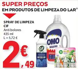 E.Leclerc Spray de limpeza cif promoção