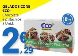 E.Leclerc Gelados cone €co+ promoção