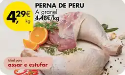 Pingo Doce Perna de peru a granel promoção