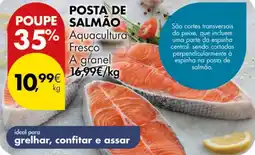 Pingo Doce Posta de salmão promoção