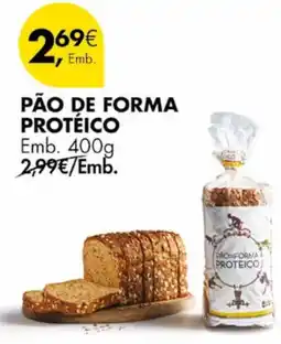 Pingo Doce Pão de forma protéico promoção