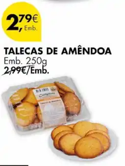 Pingo Doce Talecas de amêndoa promoção