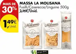 Pingo Doce Mais de massa la molisana promoção