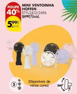 Pingo Doce Mini ventoinha hoffen promoção