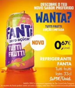 Pingo Doce Refrigerante fanta promoção