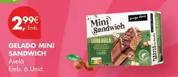 Pingo Doce Gelado mini sandwich promoção