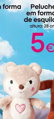 Pepco Forma+ - peluche de formage en formes de esquila promoção