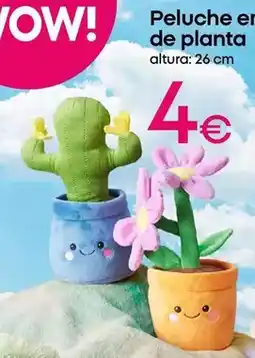 Pepco Planta - peluche de promoção