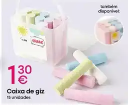Pepco Caixa de giz promoção