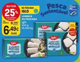 Intermarché Iglo - lombos de pescada promoção