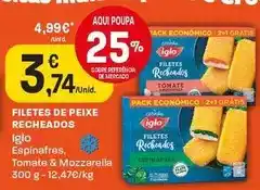 Intermarché Iglo - filetes de peixe recheados promoção