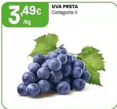 Intermarché Uva preta promoção