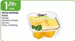 Intermarché Porsi - fruta cortada promoção