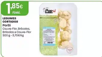 Intermarché Porsi - legumes cortados promoção