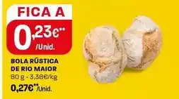 Intermarché Bola rustica de rio maior promoção
