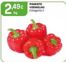 Intermarché Pimento vermelho promoção