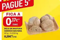Intermarché Bola de mistura centeio baviera promoção