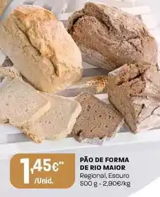 Intermarché Pão de forma de rio maior promoção