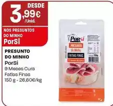 Intermarché Porsi - presunto do minho promoção