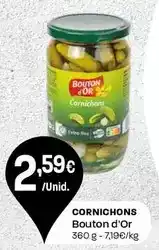 Intermarché Bouton d´or - cornichons promoção
