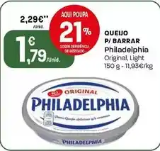 Intermarché Philadelphia - queijo p/ barrar promoção
