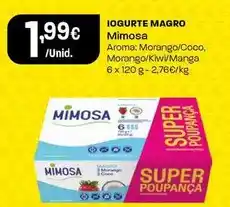 Intermarché Mimosa - iogurte promoção