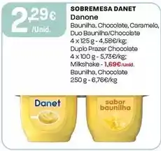 Intermarché Danone - sobremesa promoção