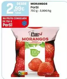 Intermarché Porsi - morangos promoção