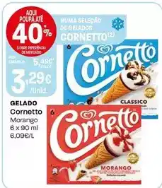 Intermarché Cornetto - gelado promoção