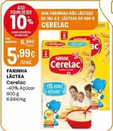 Intermarché Cerelac - farinha lactea promoção