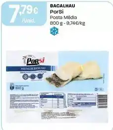 Intermarché Porsi - bacalhau promoção