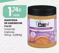 Intermarché Porsi - manteiga de amendoim promoção