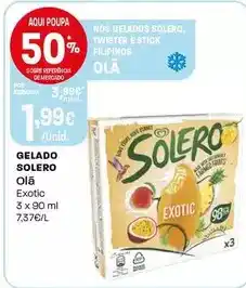 Intermarché Solero - gelado promoção