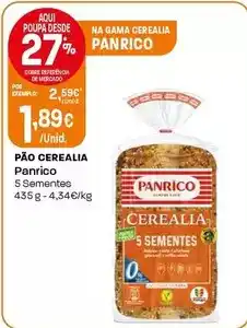 Intermarché Panrico - pão cerealia promoção