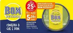 Intermarché Bom petisco - atum posta em azeite promoção