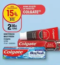 Intermarché Colgate - dentifrico max fresh promoção