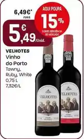 Intermarché Velhotes - vinho do porto promoção