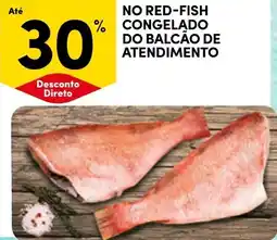 Continente No red-fish % congelado do balcão de atendimento promoção