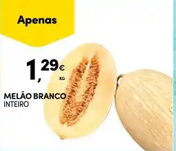 Continente Melão branco inteiro promoção