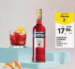 Continente Aperitivo campari promoção