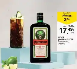Continente Jagermeister - licor promoção