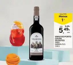 Continente Velhotes - vinho do porto promoção