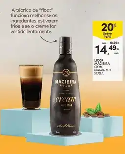 Continente Macieira - licor maceira promoção
