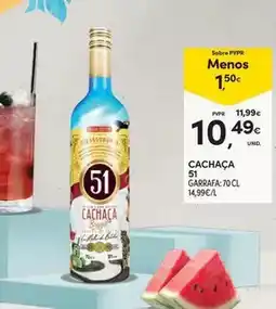 Continente Cachaça promoção